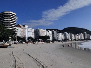 Rio de Janeiro - pláž Copacabana