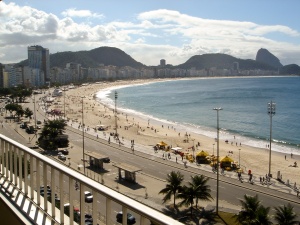 Rio de Janeiro - výhled z hotelu