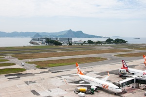 Rio de Janeiro - letiště Santos Dumont Airport